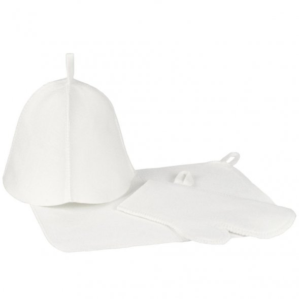 Банный набор Heat Therapy ver.2, женский, светло-серый 