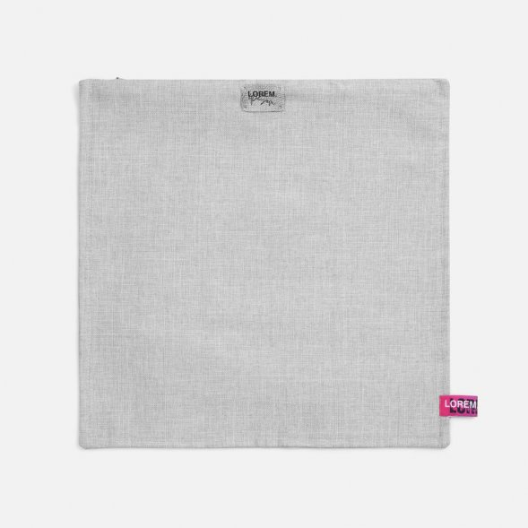 Подушка Settle In, серая 