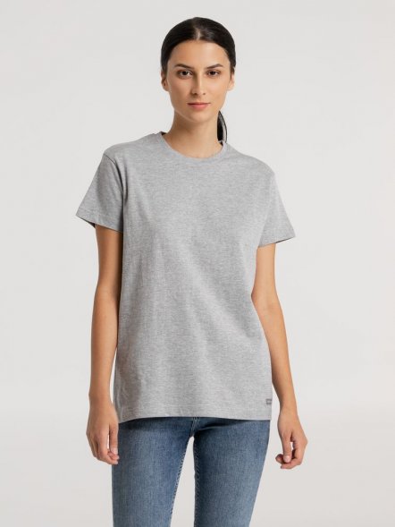 Футболка унисекс Firm Wear, серый меланж 