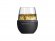 Тумблер для вина WINE KUZIE, черный (P) 