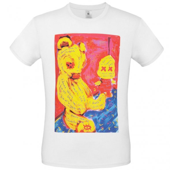 Футболка I Don&amp;#039;t See You, белая 