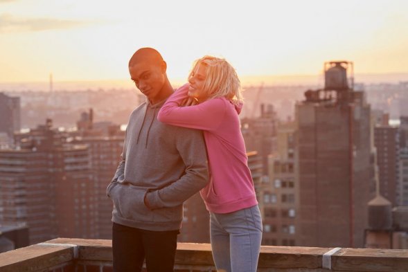 Толстовка с капюшоном женская Hoodie, темно-синяя 