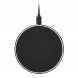 Беспроводное зарядное устройство с подсветкой 15W Auris, черное 