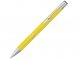 Ручка металлическая шариковая Legend Gum софт-тач, желтый 