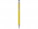 Ручка металлическая шариковая Legend Gum софт-тач, желтый 