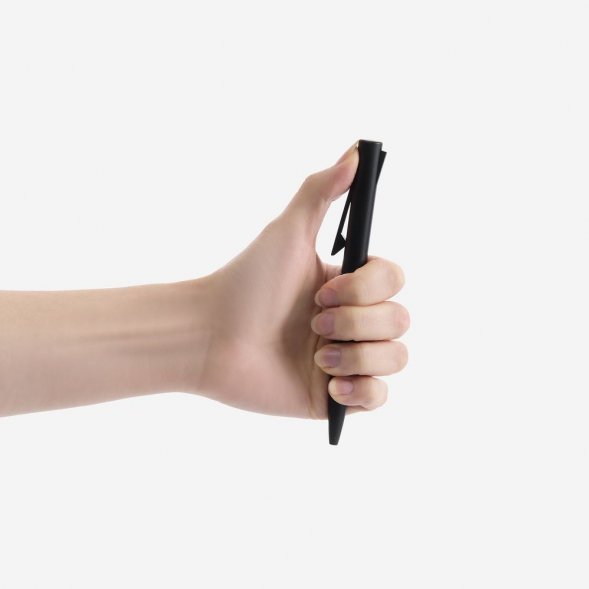 Ручка шариковая Snap, матовая черная 