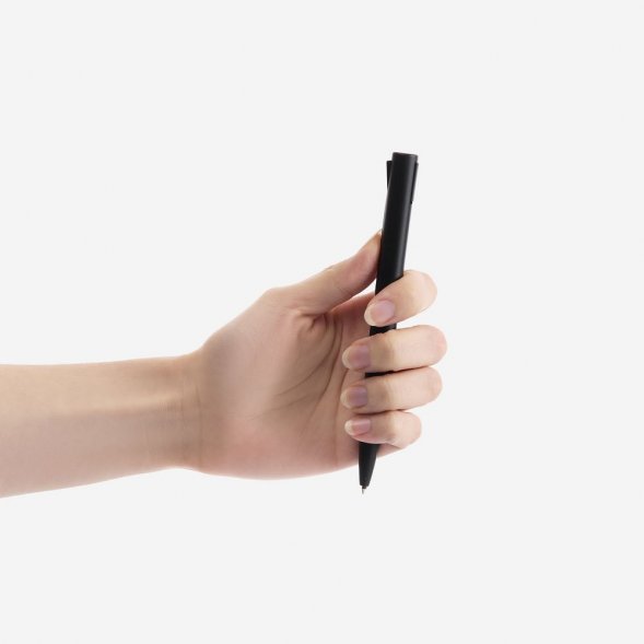 Ручка шариковая Snap, матовая черная 