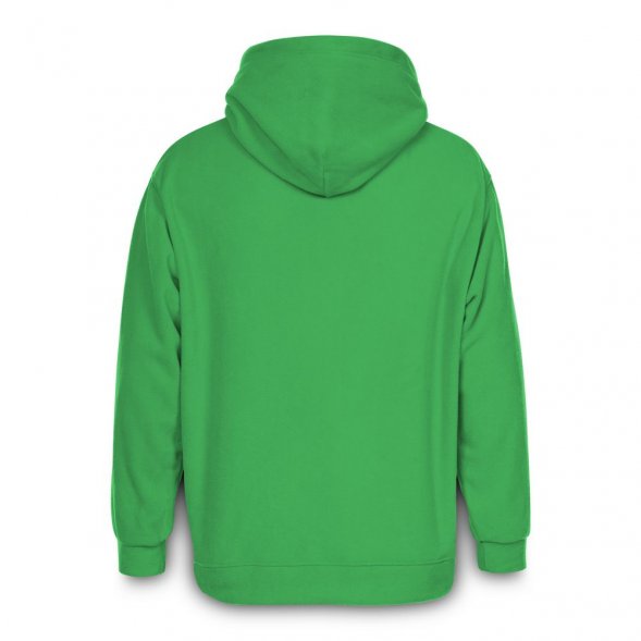 Худи флисовое унисекс Manakin, зеленое яблоко 