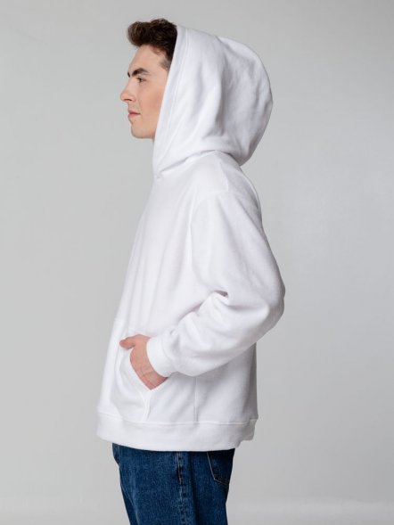 Худи флисовое унисекс Manakin, зеленое яблоко 