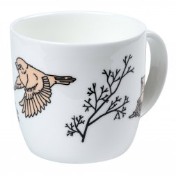 Кружка фарфоровая Dafna Птицы