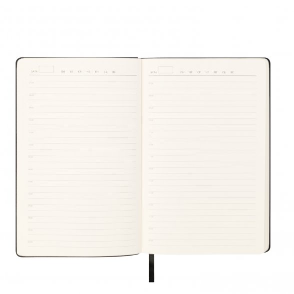 Ежедневник Alpha City недатированный, черный (без упаковки, без стикера) 