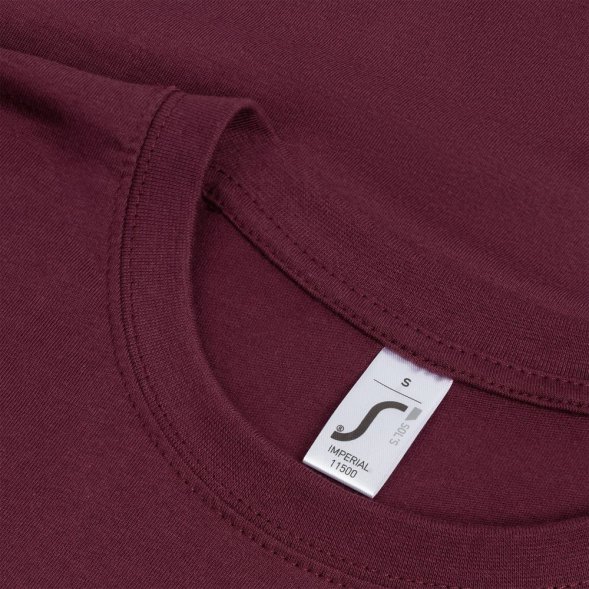 Футболка Imperial 190, бордовая 