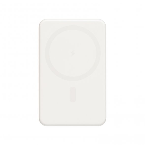 Внешний аккумулятор Largo PD 5000mAh с функцией беспроводной зарядки 15W, белый 