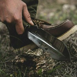 Многофункциональная ручная лопата Hike and Dig, серебристая