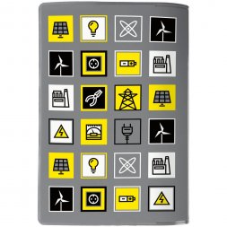 Обложка для паспорта Industry, ver.2, энергетика