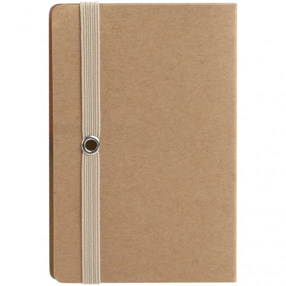 Футляр для визитки Eco Holder со стикерами, крафт 