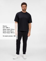 Футболка из бифлекса Morfiss, черная
