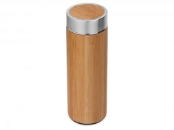 Вакуумный термос Moso из бамбука, 400 мл