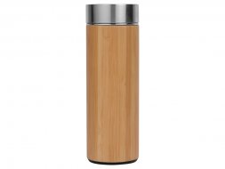Вакуумный термос Moso из бамбука, 400 мл