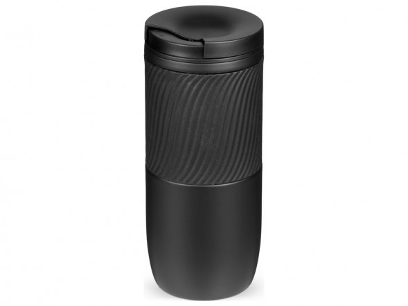 Герметичная вакуумная термокружка Pillar,550 мл, черный 