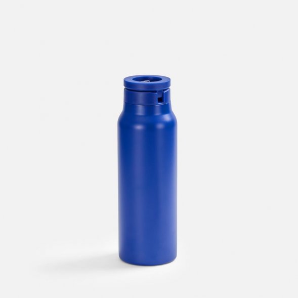 Термобутылка Magnus с магнитным держателем для телефона, синяя 