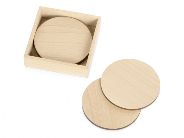 Набор круглых костеров на подставке Drink 