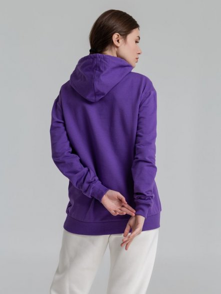 Толстовка с капюшоном Unit Kirenga, фиолетовая 