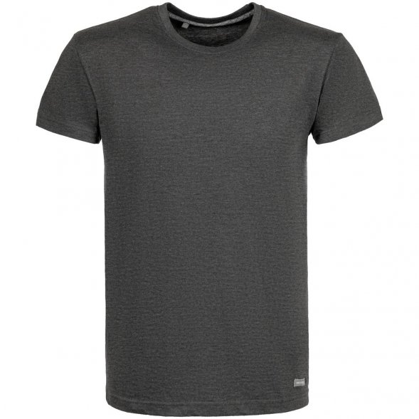 Футболка унисекс Firm Wear, черный меланж 