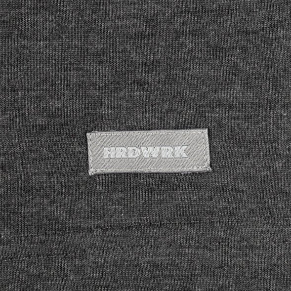 Футболка унисекс Firm Wear, черный меланж 