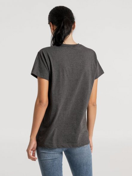 Футболка унисекс Firm Wear, черный меланж 