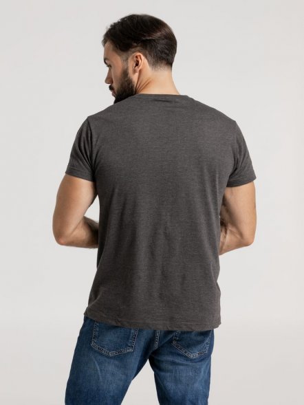 Футболка унисекс Firm Wear, черный меланж 