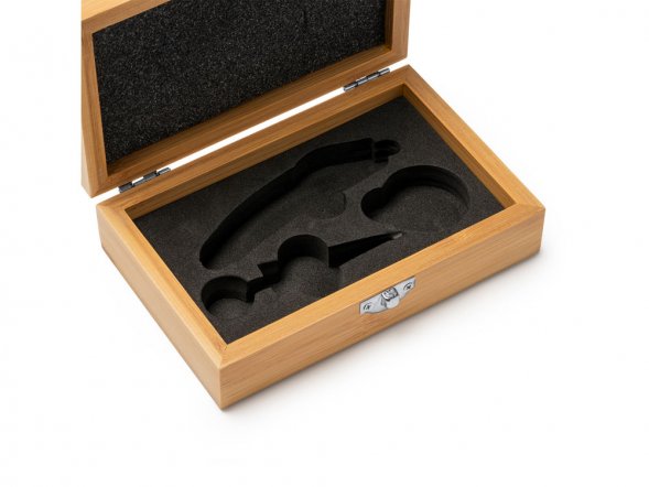 Винный набор TINTOS, серебристый/натуральный 