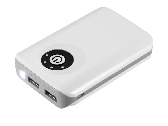 Портативное зарядное устройство PB-6600 Vault, белый 