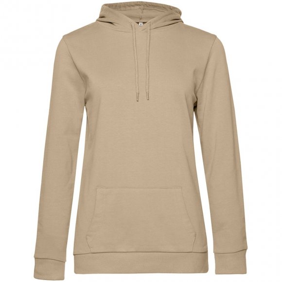 Толстовка с капюшоном женская Hoodie, бежевая 