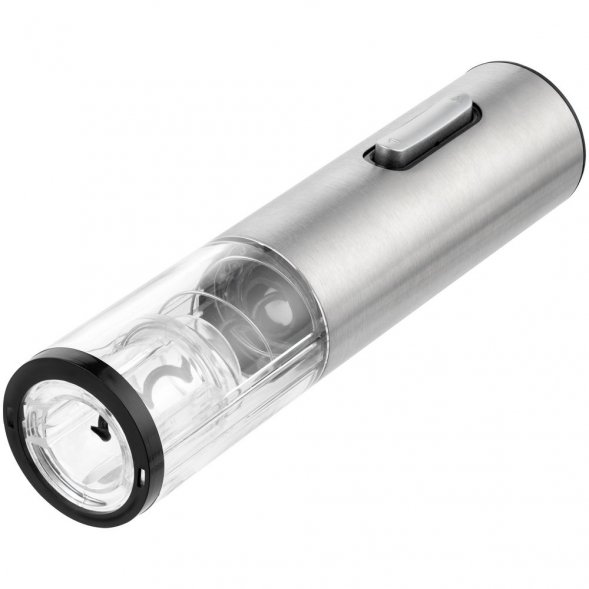 Электрический штопор с ножом для фольги Wine Diesel, серебристый 