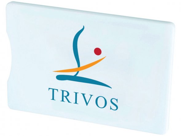 Защитный RFID чехол для кредитной карты Arnox, белый 