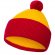 Шапка Snappy, желтая с красным под нанесение