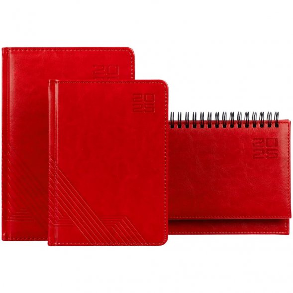 Планинг Faro, датированный, красный 