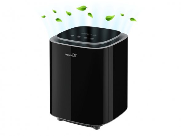 Инновационный очиститель+обеззараживатель + озонатор воздуха RMA-107-02, черный 