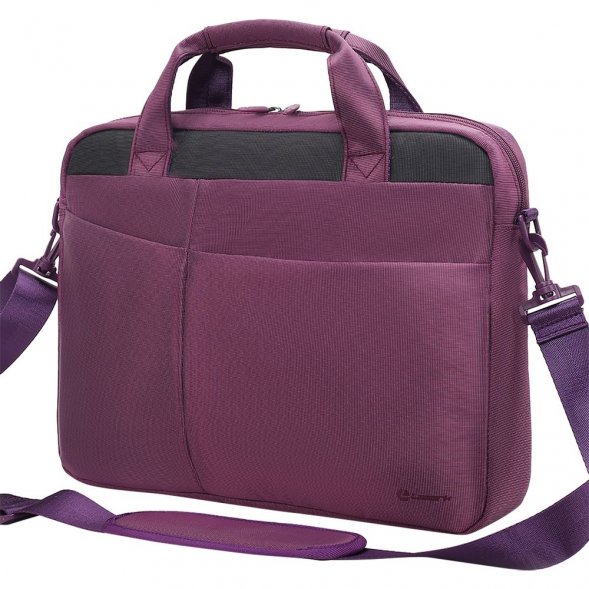 Cумка для ноутбука L245, бордовая 