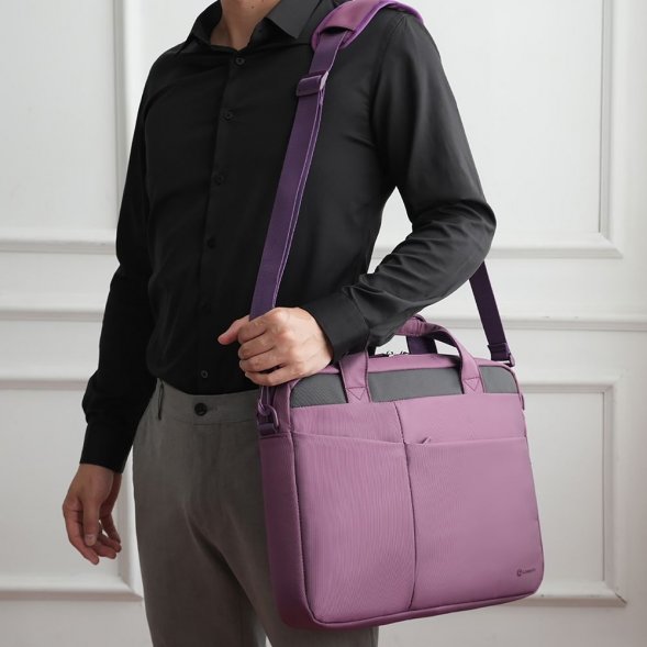 Cумка для ноутбука L245, бордовая 