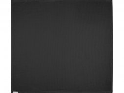 Вафельное одеяло Abele 150 x 140 см из хлопка, сплошной черный