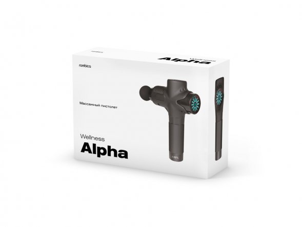 Массажер-пистолет Wellness Alpha 