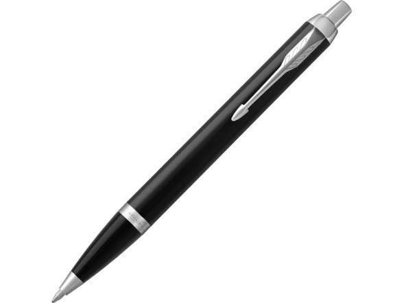 Ручка шариковая Parker IM Core Black CT, черный/серебристый 