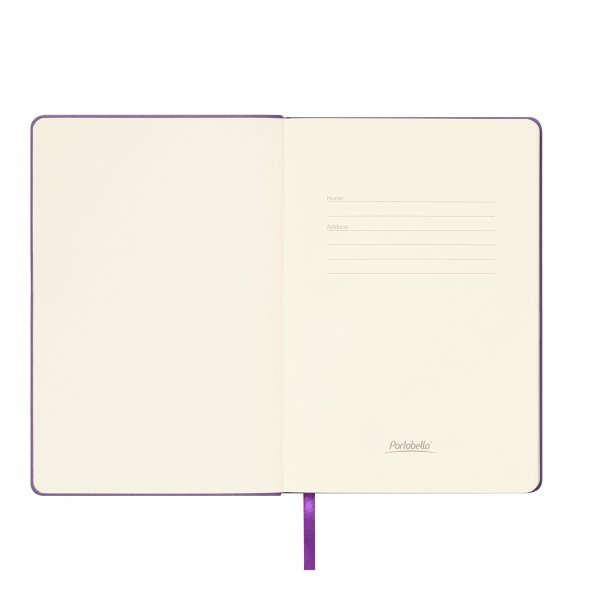 Ежедневник Spark недатированный, фиолетовый (с упаковкой, со стикерами) 