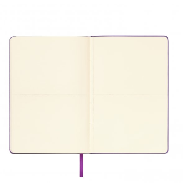 Ежедневник Spark недатированный, фиолетовый (с упаковкой, со стикерами) 