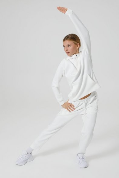 Джоггеры Lovi, молочно-белые 