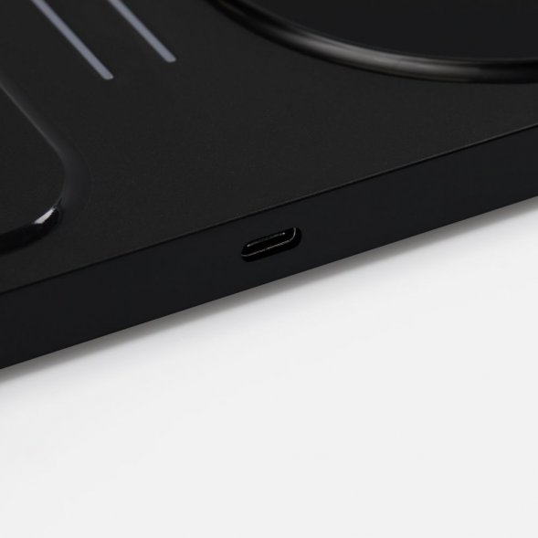 Беспроводное зарядное устройство с подогревом кружки Hot Task, черное 