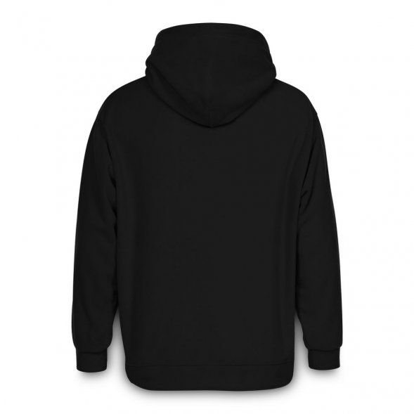 Худи флисовое унисекс Manakin, черное 