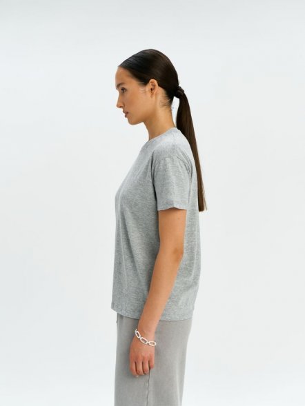 Футболка унисекс Regent 150, серый меланж 